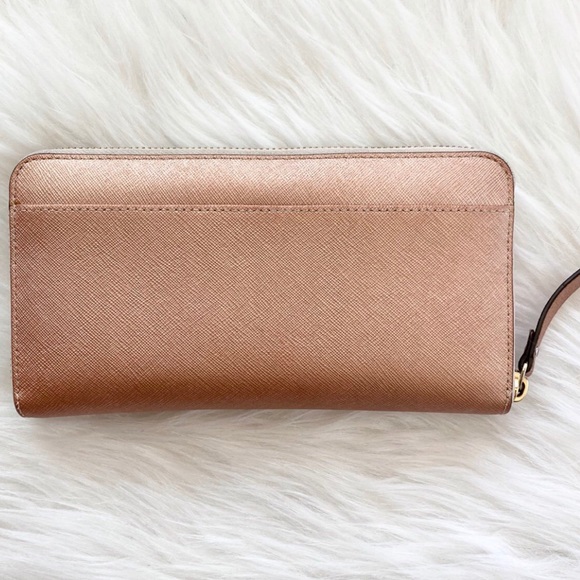Rose Gold Kate Spade Wallet - Picture 2 of 3